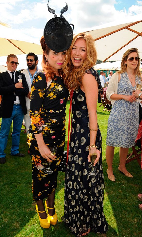 Cat Deeley And Paloma Faith At The Cartier International Polo, 2010