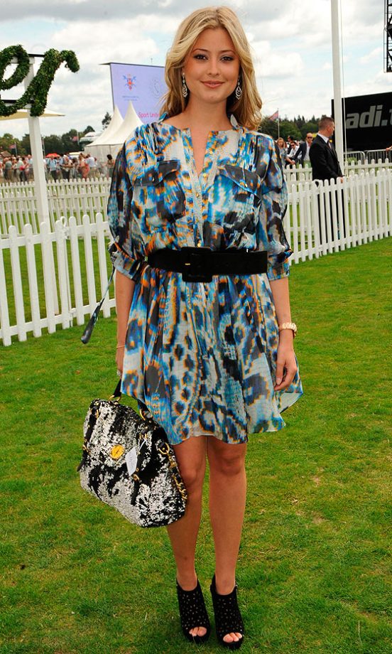 Holly Valance At The Cartier International Polo, 2010
