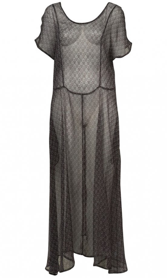 Topshop Jersey Mesh Maxi Dress £70