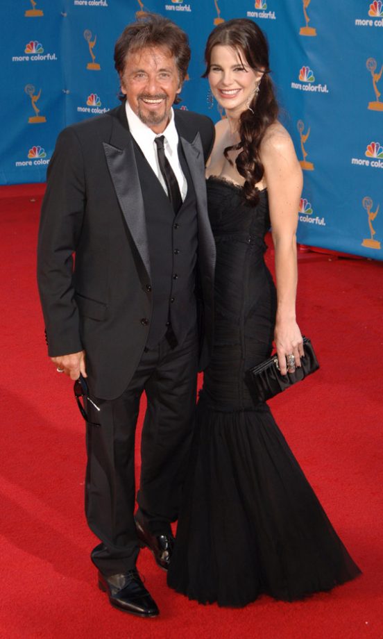 Al Pacino and Lucila Sola At The Emmy Awards 2010