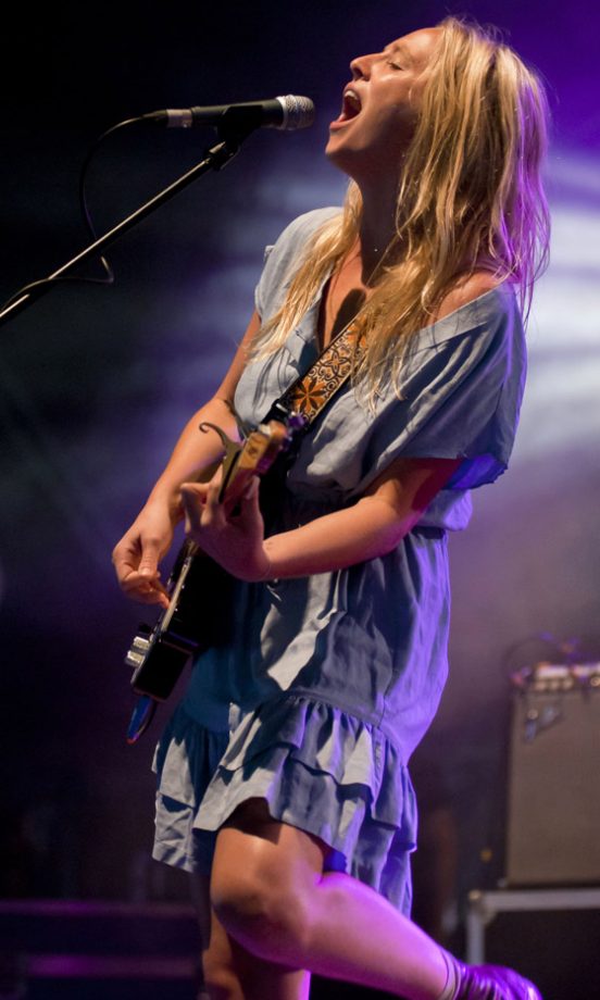 Lissie Maurus Performs At V Festival 2010