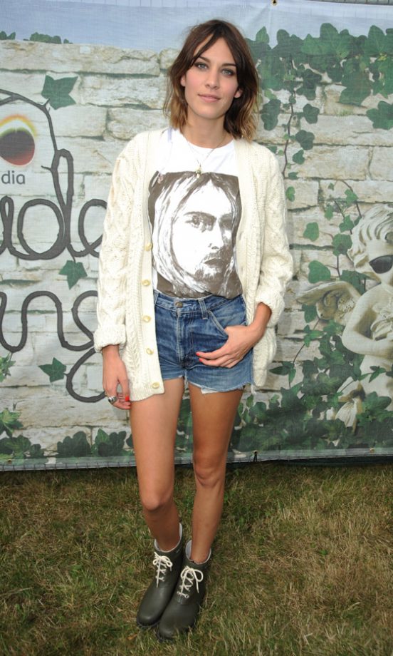 Alexa Chung Gives A Masterclass On Festival Dressing At V Festival 2010