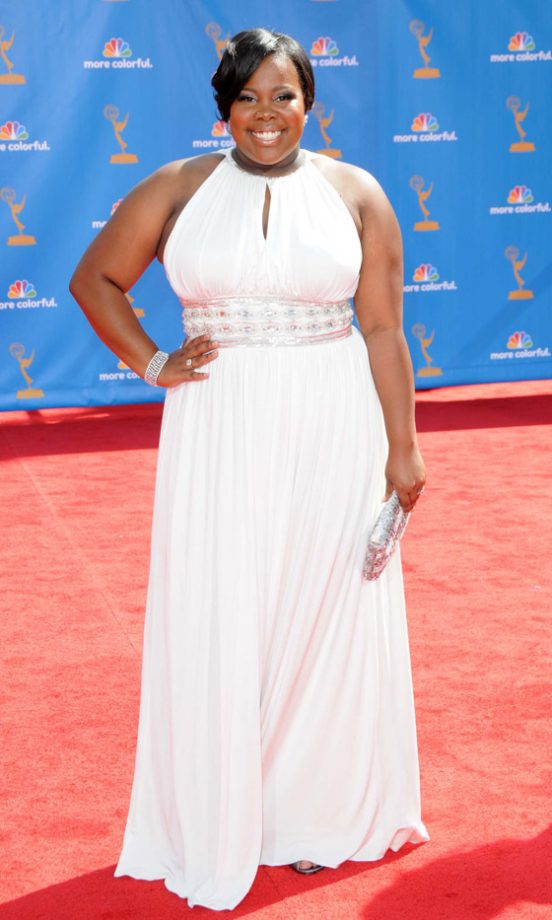 Amber Riley At The Emmy Awards 2010