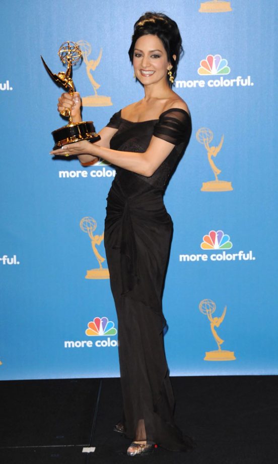 Archie Panjabi At The Emmy Awards 2010