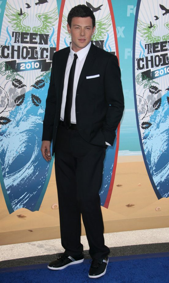 Cory Monteith At The Teen Choice Awards, 2010