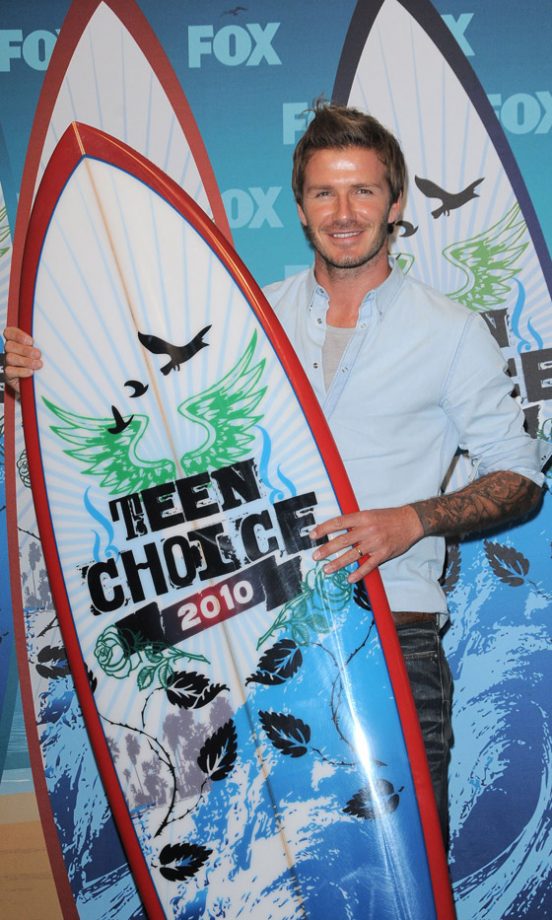 David Beckham At The Teen Choice Awards, 2010