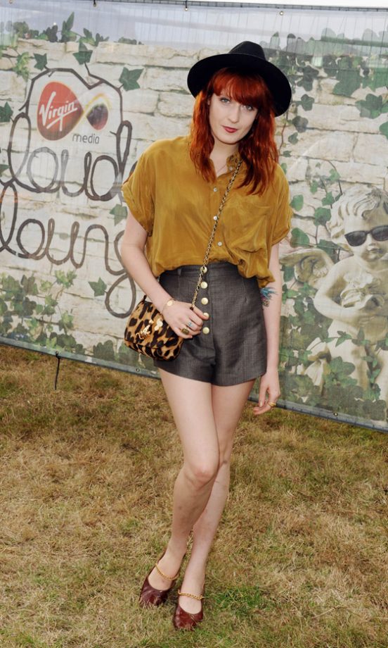 Florence Welch Confirms Her Place As One Of Our Favourite Style Icons At V Festival 2010