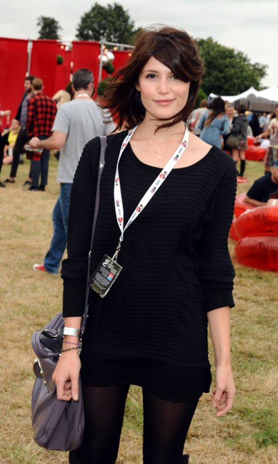 Gemma Arterton Makes Casual Look Cool At V Festival 2010