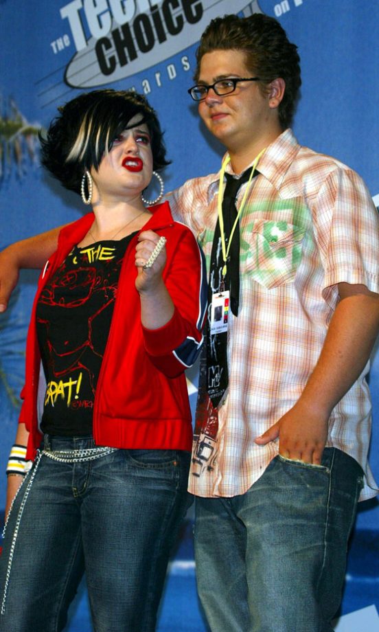 Kelly And Jack Osbourne At The Teen Choice Awards, 2002
