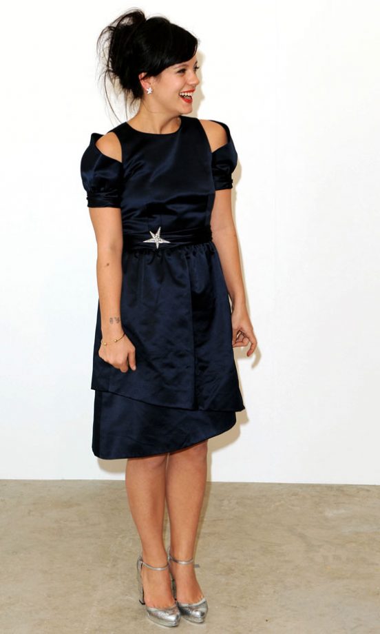 Lily Allen At The Chanel Paris-Londres 2007/8 Show, December 2007