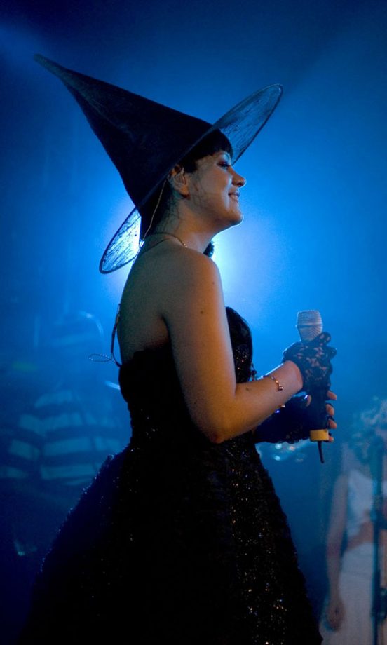 Lily Allen On Stage, October 2006