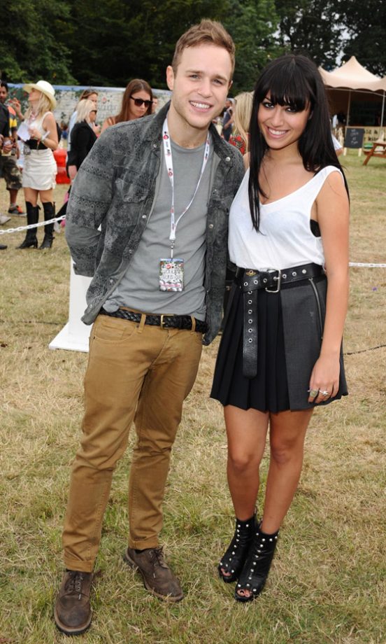Olly Murs and Gabriella Cilmi AT V Festival 2010