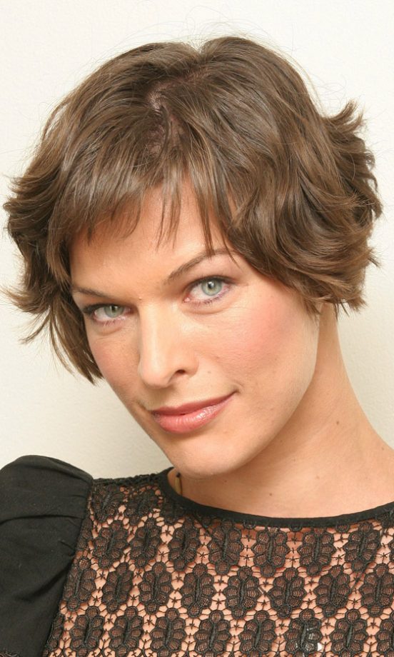 Milla Jovovich's Pixie Cropped Hairstyle Shows Off Her Money-Making Features To Perfection, 2006