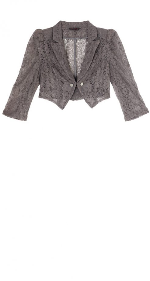 Miss Selfridge Mink Lace Jacket, £38