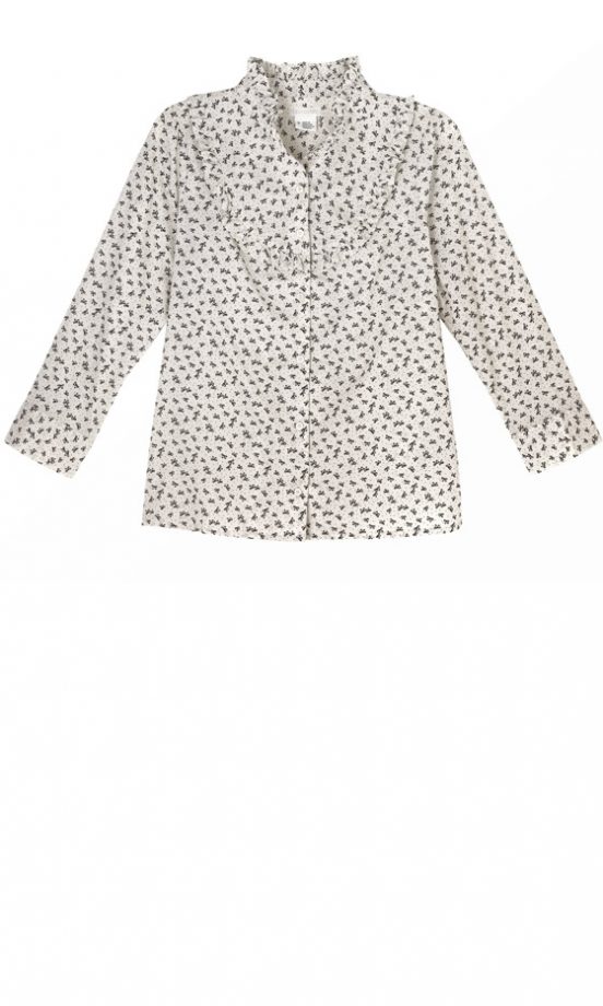 Urban Outfitters Cooperative Ruffle Bib & Collar Top, £40