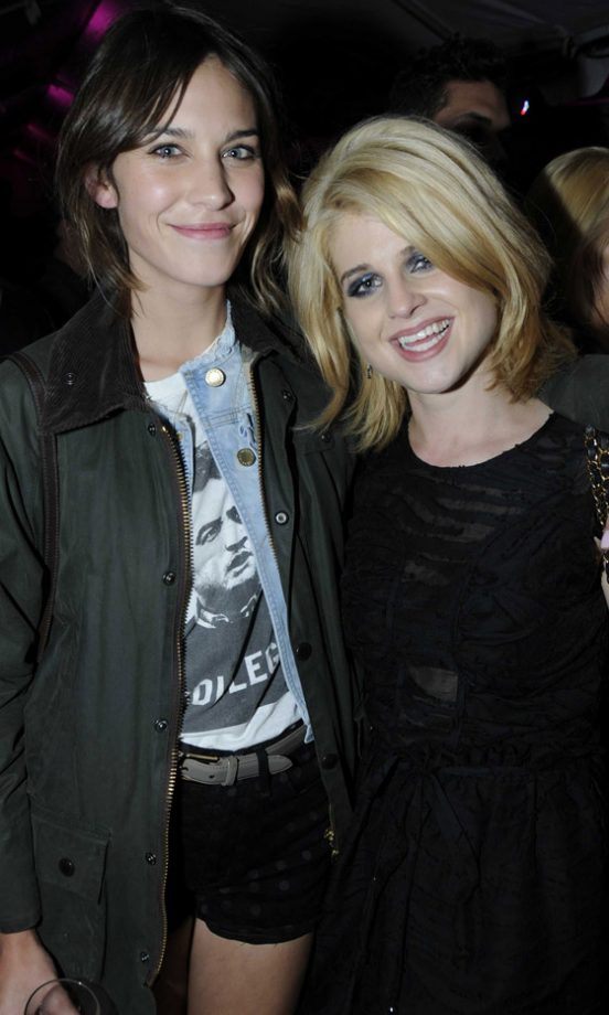 Alexa Chung And Kelly Osbourne At The Mulberry Party
