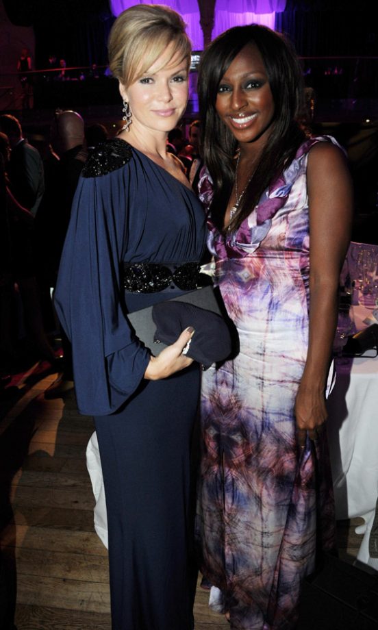 Amanda Holden With Alexandra Burke At The GQ Men Of The Year Awards 2010