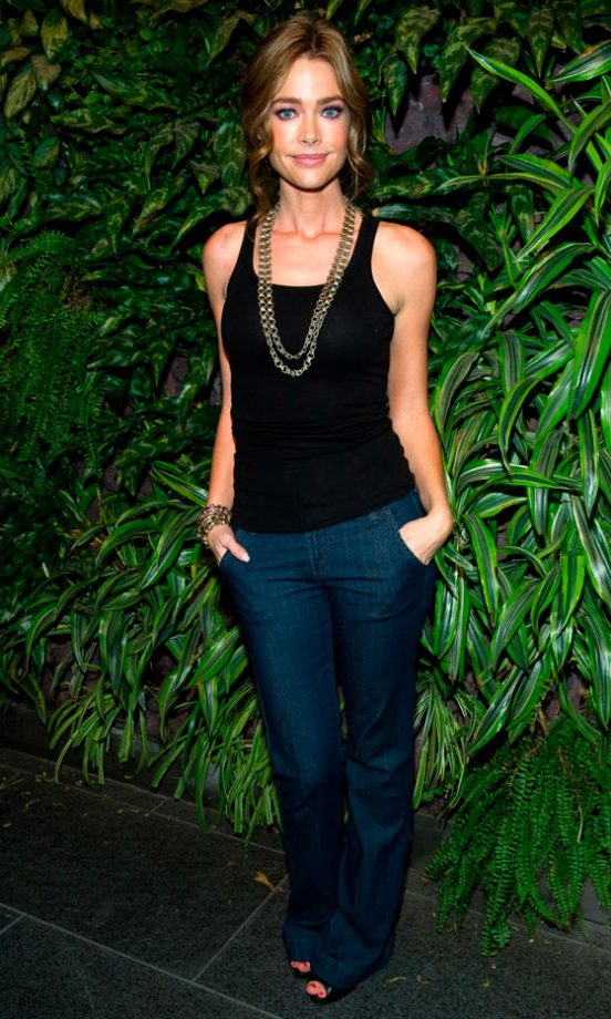 Denise Richards At The Chris Benz Show Spring/Summer 2011 Show, New York Fashion Week