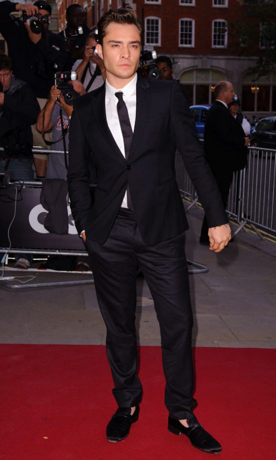 Ed Westwick At The GQ Men Of The Year Awards 2010