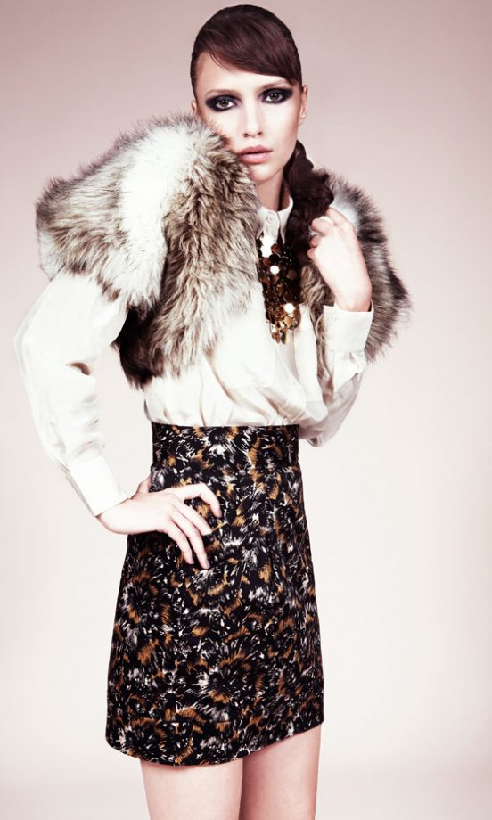 French Connection Gem Fur Shrug, £70