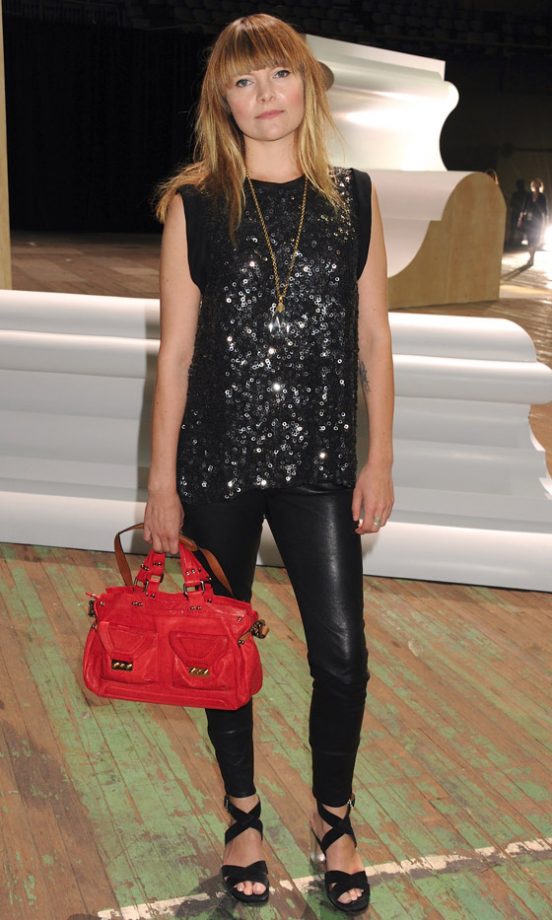 Liela Moss Sparkles At The Phillip Lim Spring/Summer 2011 Show