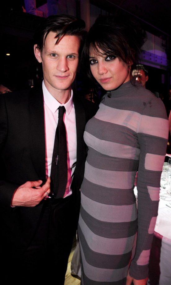 Matt Smiith With Daisy Lowe At The GQ Men Of The Year Awards 2010