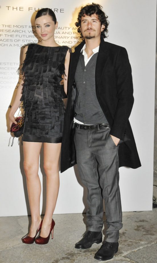 Miranda Kerr And Orlando Bloom At The Scent Of The Future Event