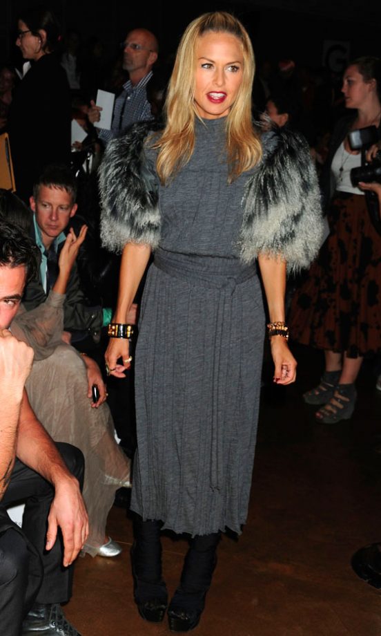 Rachel Zoe Wraps Up In Style At The Marc Jacobs Spring/Summer 2011Show