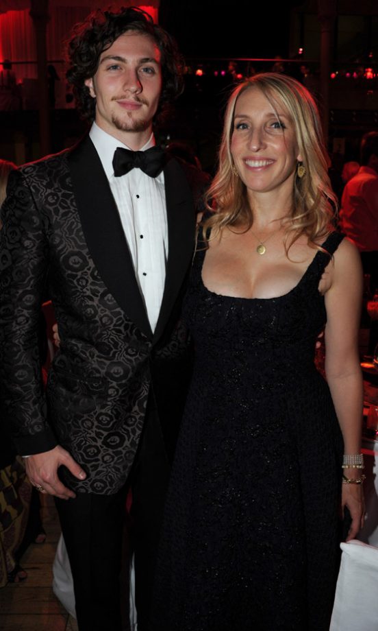 Aaron Johnson And Sam Taylor Wood At The GQ Men Of The Year Awards 2010