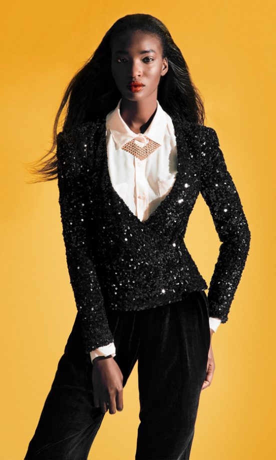 French Connection Samantha Sequin Jacket, £130