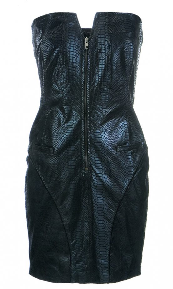 Fuse By Preen At Very Leather Bustier Dress, £79
