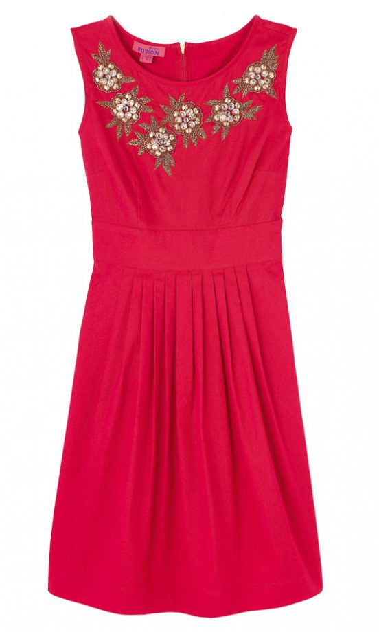 Monsoon Fusion Josephine Embellished Dress, £60