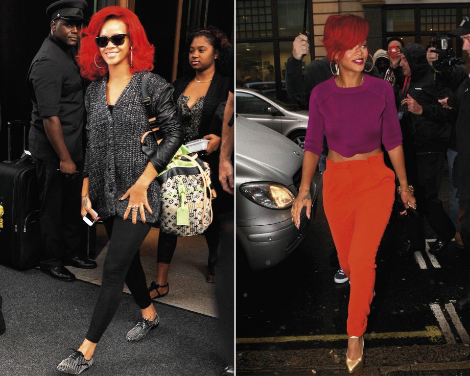 Rihanna rocks two different hairstyles in the same week