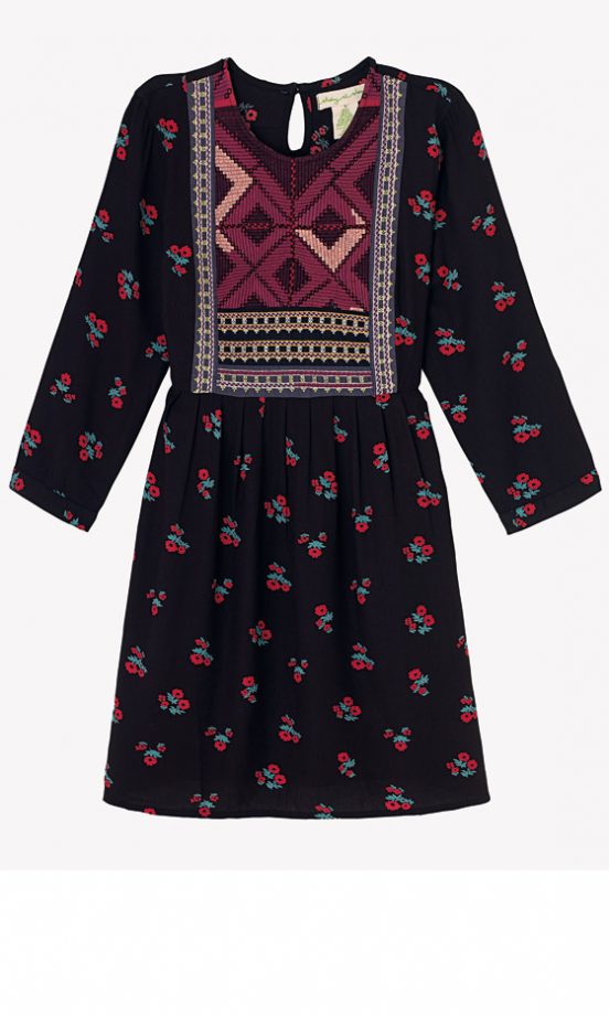 Staring At Stars At Urban Outfitters Russian Rose Embroidered Dress, £75