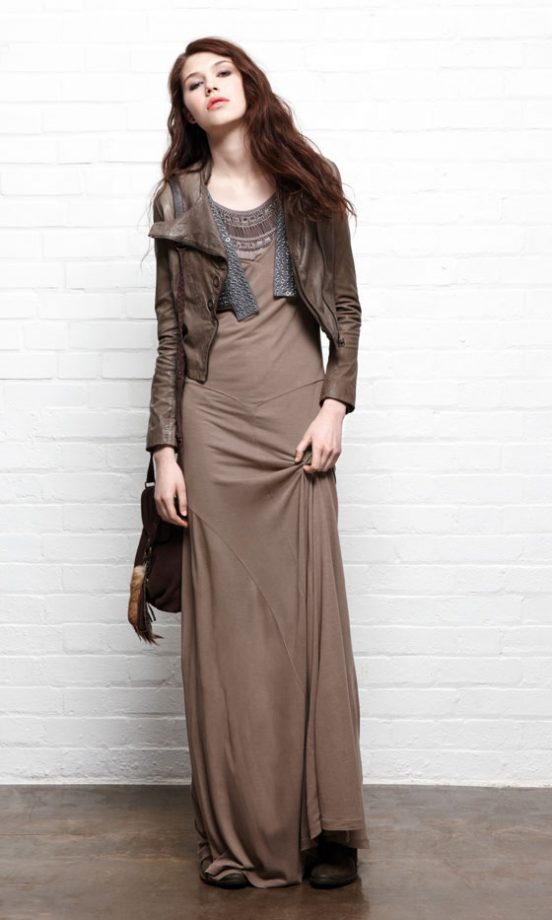 Warehouse Camel Sleeve Maxi Dress, £28