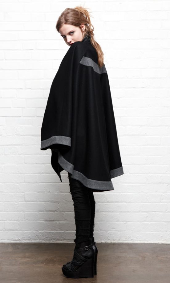 Warehouse Tipped Edge Cape, £90