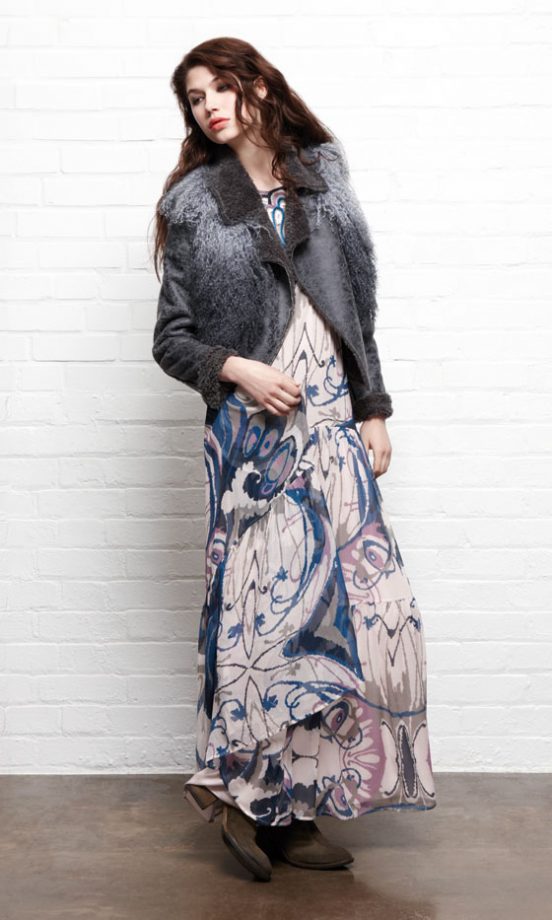 Warehouse Nouveau Swirl Maxi Dress, NOW, £50