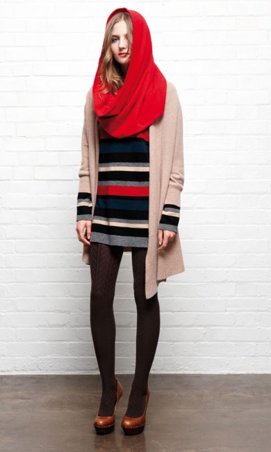 Warehouse Multi-Coloured Stripe Dress, £45