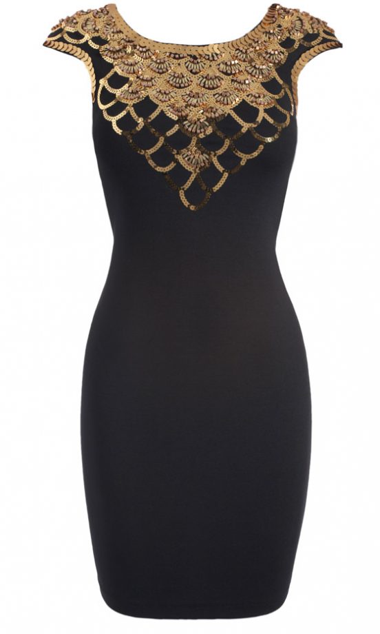 Pixie Lott For Lipsy Embellished Body Con Dress, £65