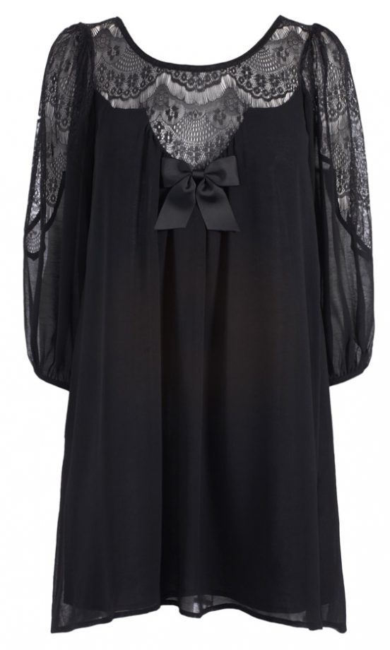 Pixie Lott For Lipsy Lace Top Smock Dress, £50