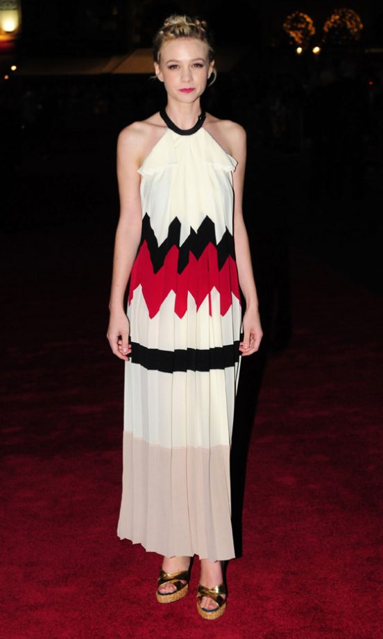 Carey Mulligan Looks Stunning In A Vionnet Dress At The London Premiere Of Never Let Me Go