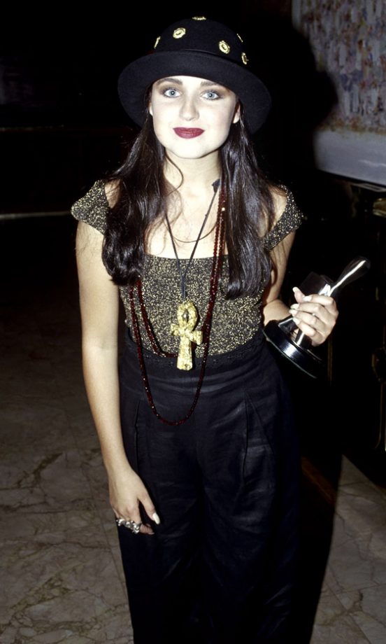Dannii Minogue Goes Gothic Glam Back In 1990