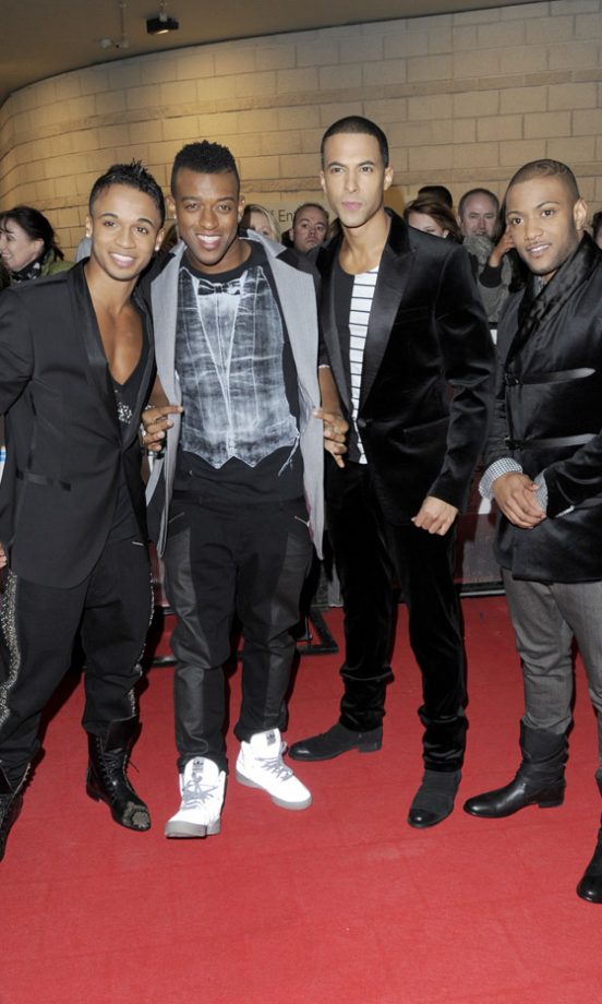 JLS At The MOBO Awards 2010