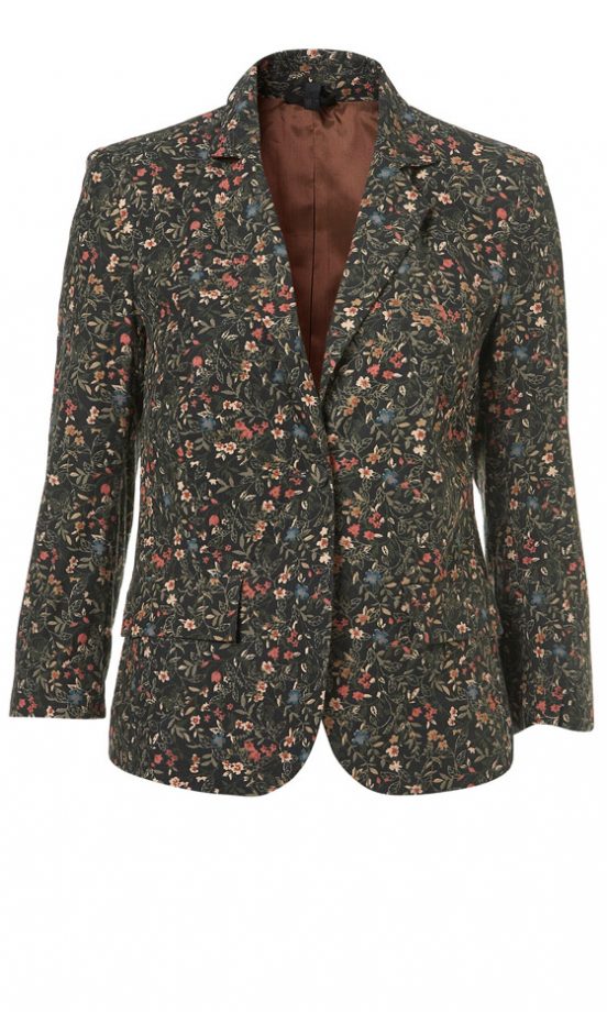Topshop Floral Cord Jacket, £65