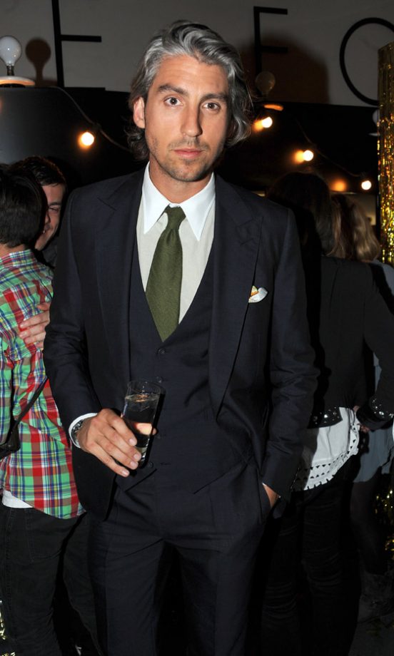 George Lamb Attends The Lulu & Co Launch At Harvey Nichols, 2010
