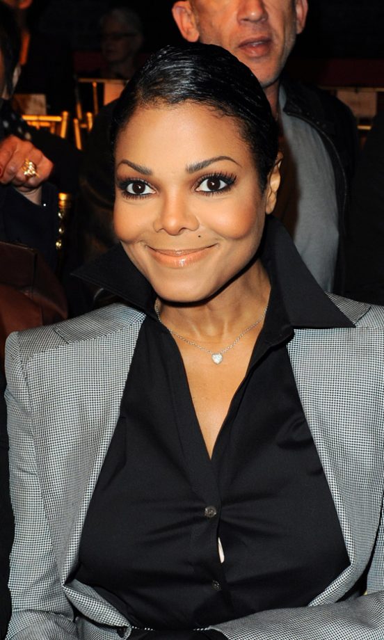 Janet Jackson At The John Galliano Spring/Summer 2011Show