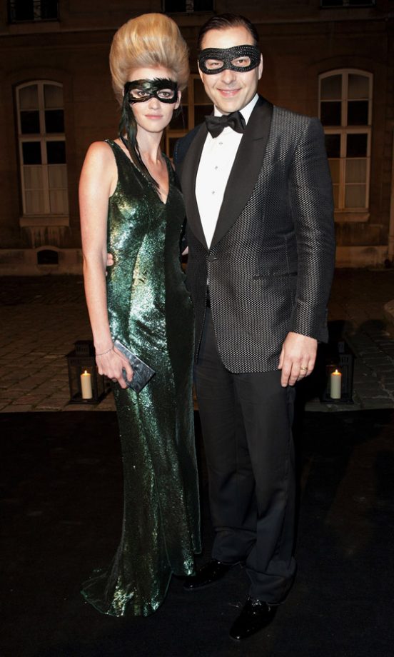 Lara Stone And David Walliams At French Vogue's 90th Anniversary Party
