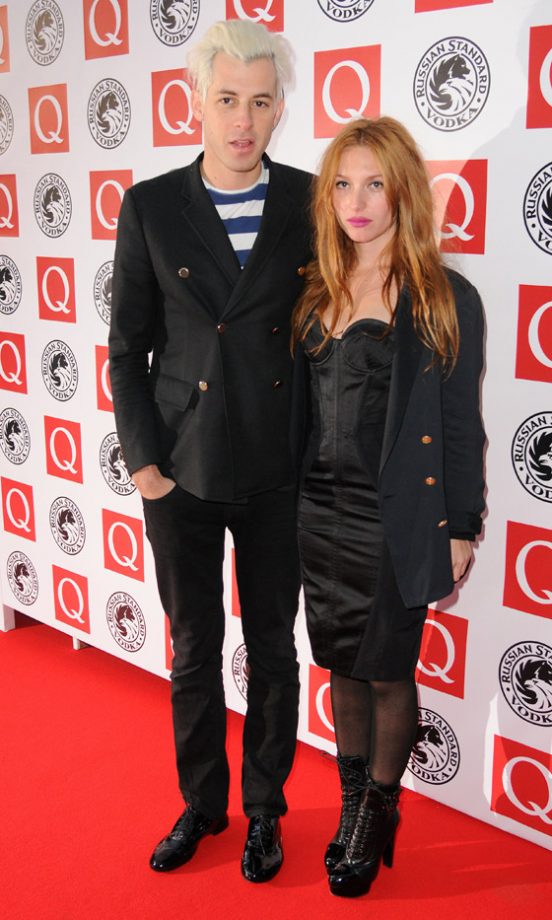 Mark Ronson And Josephine De La Baume At The Q Awards 2010