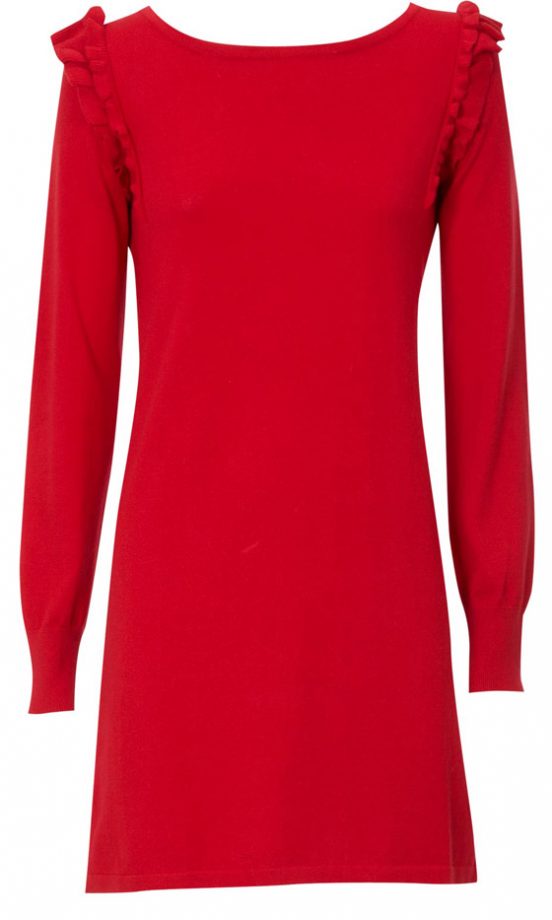 Oasis Frill Shoulder Dress, £45