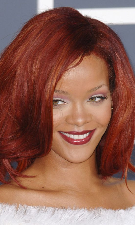 Rihanna Adds Volume To Her Bobbed Hairstyle, 2011